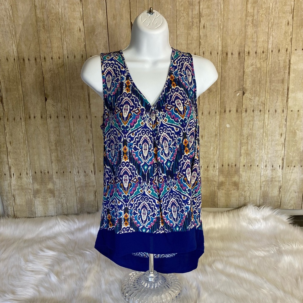 Daniel Rainn Watercolor Blouse